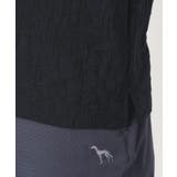 ボタニカルジャカード長袖ポロシャツ | adabatmen | 詳細画像16