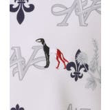 【ADABAT NAVY】シャダンロゴモノグラム半袖ポロシャツ | adabatmen | 詳細画像3