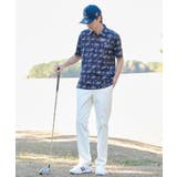 【ADABAT NAVY】シャダンロゴモノグラム半袖ポロシャツ | adabatmen | 詳細画像5