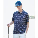 【ADABAT NAVY】シャダンロゴモノグラム半袖ポロシャツ | adabatmen | 詳細画像4