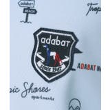 【ADABAT NAVY】カノコサマーロゴプリント半袖ポロシャツ | adabatmen | 詳細画像17