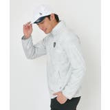 ライトグレー(110) | クールコアプリントジップブルゾン | adabatmen