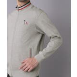 【ADABAT NAVY】メランジポンチジップブルゾン | adabatmen | 詳細画像10 