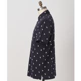【ADABAT NAVY】モノグラムサッカー半袖ポロシャツ | adabatmen | 詳細画像13 