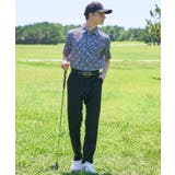 【ADABAT NAVY】モノグラムサッカー半袖ポロシャツ | adabatmen | 詳細画像5 