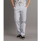 ブルー(291) | 【+PLUS COOL】千鳥柄 パンツ | adabatmen