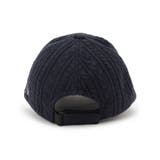 ケーブルニットロゴキャップ | adabatmen | 詳細画像2
