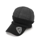 ブラック(019) | キルティング防寒キャップ | adabatmen