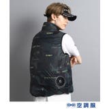 【ファン別売り】 総柄デザイン 「空調服(R)」ベスト | adabatmen | 詳細画像20