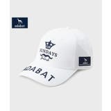 ホワイト(001) | 【新レーベル ADABAT NAVY】サンデーズロゴキャップ | adabatmen