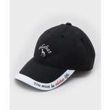 ブラック(019) | ラインブリムラウンディッシュキャップ | adabatmen