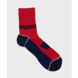 【新レーベル ADABAT NAVY】バイカラーショートソックス | adabatmen | 詳細画像2