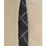 スリットチェックデザイン 台形スカート | adabat | 詳細画像5 