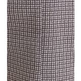 ツイードチェックデザイン ダウンスカート | adabat | 詳細画像4 