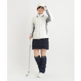 【撥水加工】粒中綿 ウエストゴム ラップ式スカート | adabat | 詳細画像7 