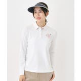 起毛ストレッチ長袖ポロシャツ | adabat | 詳細画像1 