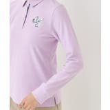 起毛ストレッチ長袖ポロシャツ | adabat | 詳細画像17 