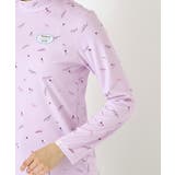 千鳥小紋モックネックプルオーバー | adabat | 詳細画像17 