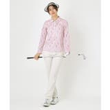 【吸水速乾】ビットストライプ長袖ポロシャツ | adabat | 詳細画像3 