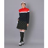 【ADABAT NAVY】トリコロールスプリットカラーニット | adabat | 詳細画像10 