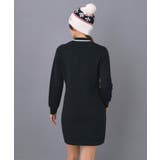 【ADABAT NAVY】フルールドリスニットワンピース | adabat | 詳細画像2 