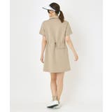 ライトスムースハーフジップワンピース | adabat | 詳細画像6 