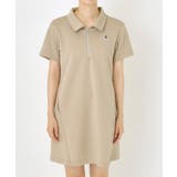 ライトスムースハーフジップワンピース | adabat | 詳細画像9 