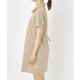 ライトスムースハーフジップワンピース | adabat | 詳細画像10 