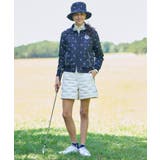 【ADABAT NAVY】エンブロイダリーモノグラムジップブルゾン | adabat | 詳細画像2 