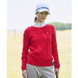 ケーブル柄クルーネックニット | adabat | 詳細画像25