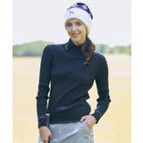 【ADABAT NAVY】ワイドリブスプリットカラーニット | adabat | 詳細画像30 