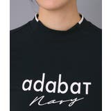 【ADABAT NAVY】【吸湿発熱】サーモスムースモックT | adabat | 詳細画像12 