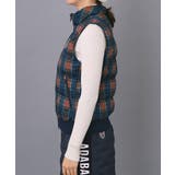 【ADABAT NAVY】【撥水】タータンチェック中綿ベスト | adabat | 詳細画像6 