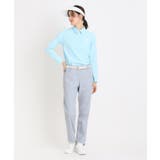 UVカット/吸水速乾 シャンブレーストレイプ 長袖ポロシャツ | adabat | 詳細画像7 