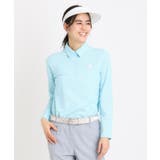 UVカット/吸水速乾 シャンブレーストレイプ 長袖ポロシャツ | adabat | 詳細画像17 