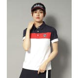 UVカット 吸水速乾 カラーブロックポロシャツ | adabat | 詳細画像18