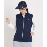 撥水加工 ロゴチェックジップアップベスト | adabat | 詳細画像21 