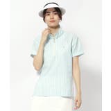 ブルー(191) | サッカーストライプジッププルオーバー | adabat