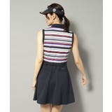 吸水速乾 接触冷感 ボーダーコンビワンピース | adabat | 詳細画像9 