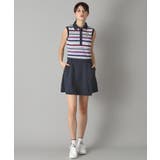 吸水速乾 接触冷感 ボーダーコンビワンピース | adabat | 詳細画像5 