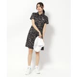 UVカット/吸水速乾 クールコアサマープリントワンピース | adabat | 詳細画像4 