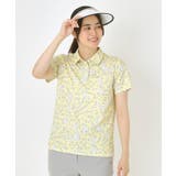 【吸水速乾】リボンロゴプリントポロシャツ | adabat | 詳細画像18 