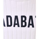 【ADABAT NAVY】フロントロゴワイドリブモックニット | adabat | 詳細画像5 