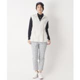 【撥水】ジップフーディーロングベスト | adabat | 詳細画像2 