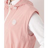 【撥水】ジップフーディーロングベスト | adabat | 詳細画像13 