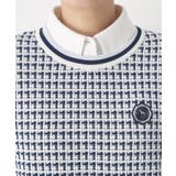 サマーツイードニットベスト | adabat | 詳細画像12 