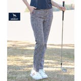 ライトグレー(111) | 【ADABAT NAVY】クールチェックプリントテーパードパンツ | adabat