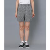 【ADABAT NAVY】クールチェックプリントキュロット | adabat | 詳細画像6 