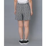 【ADABAT NAVY】クールチェックプリントキュロット | adabat | 詳細画像8 