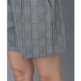 【ADABAT NAVY】クールチェックプリントキュロット | adabat | 詳細画像14 